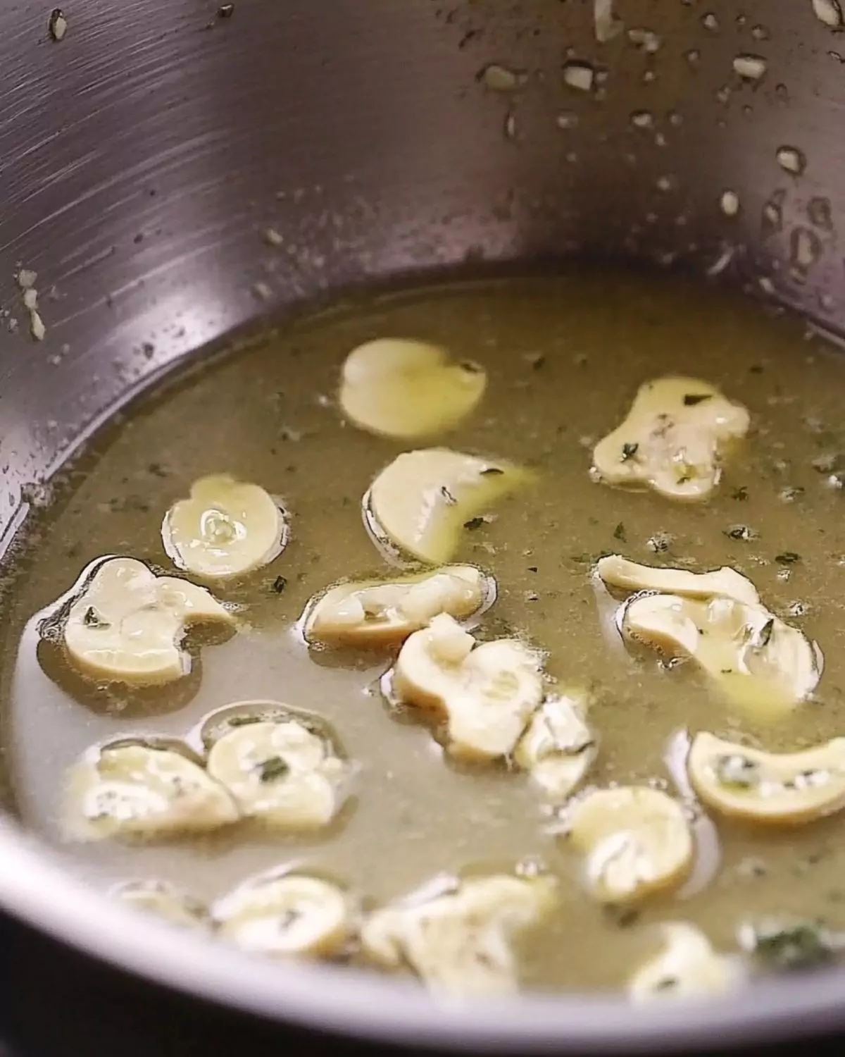 Garlic butter sauce for Pasta Chicken