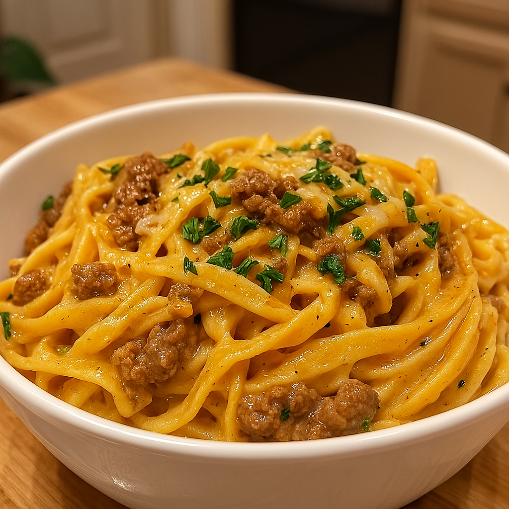 Easy No-Cream Mushroom Pasta