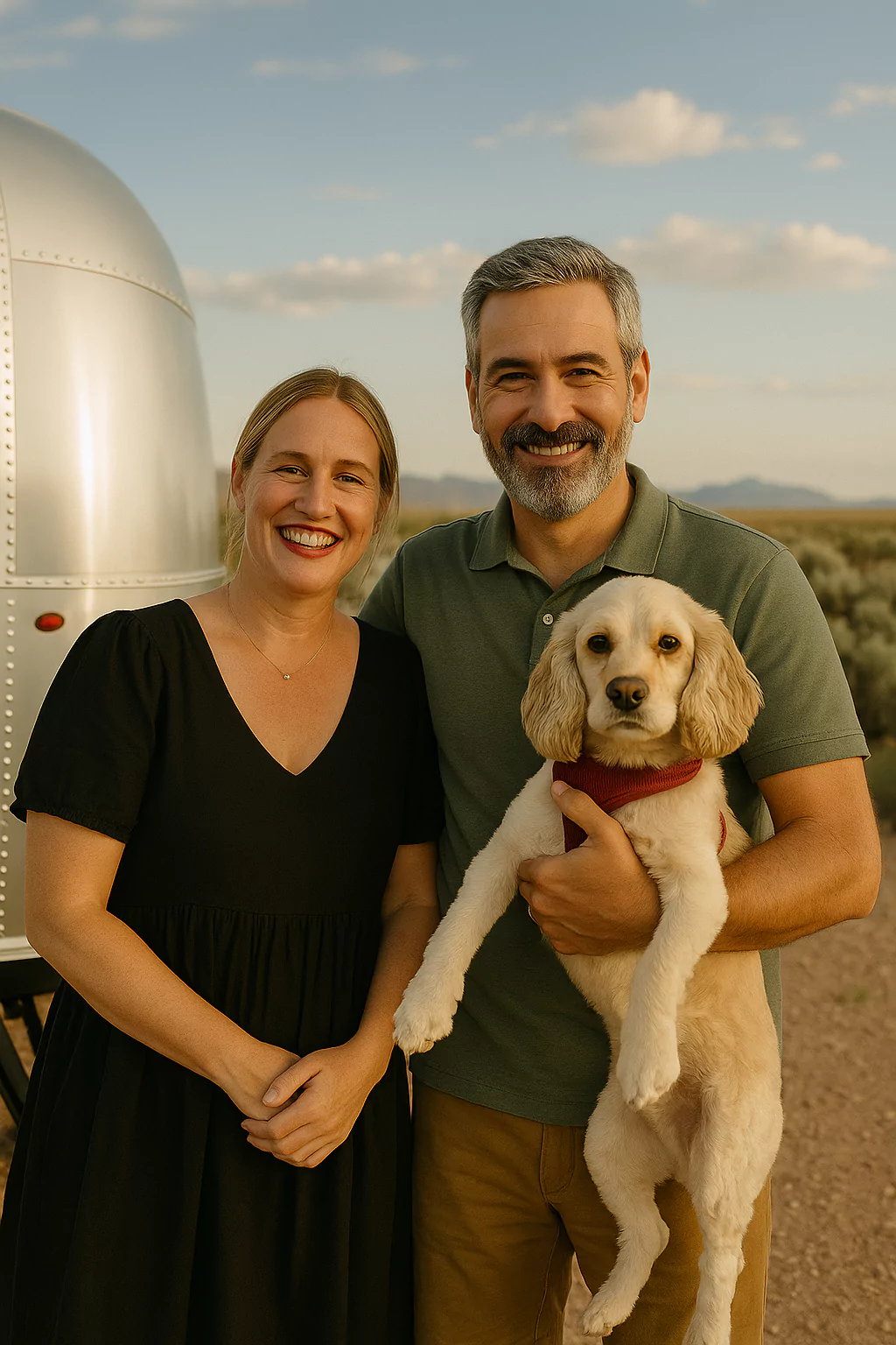 Marco and Emma in California