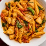Creamy chicken penne with no cream